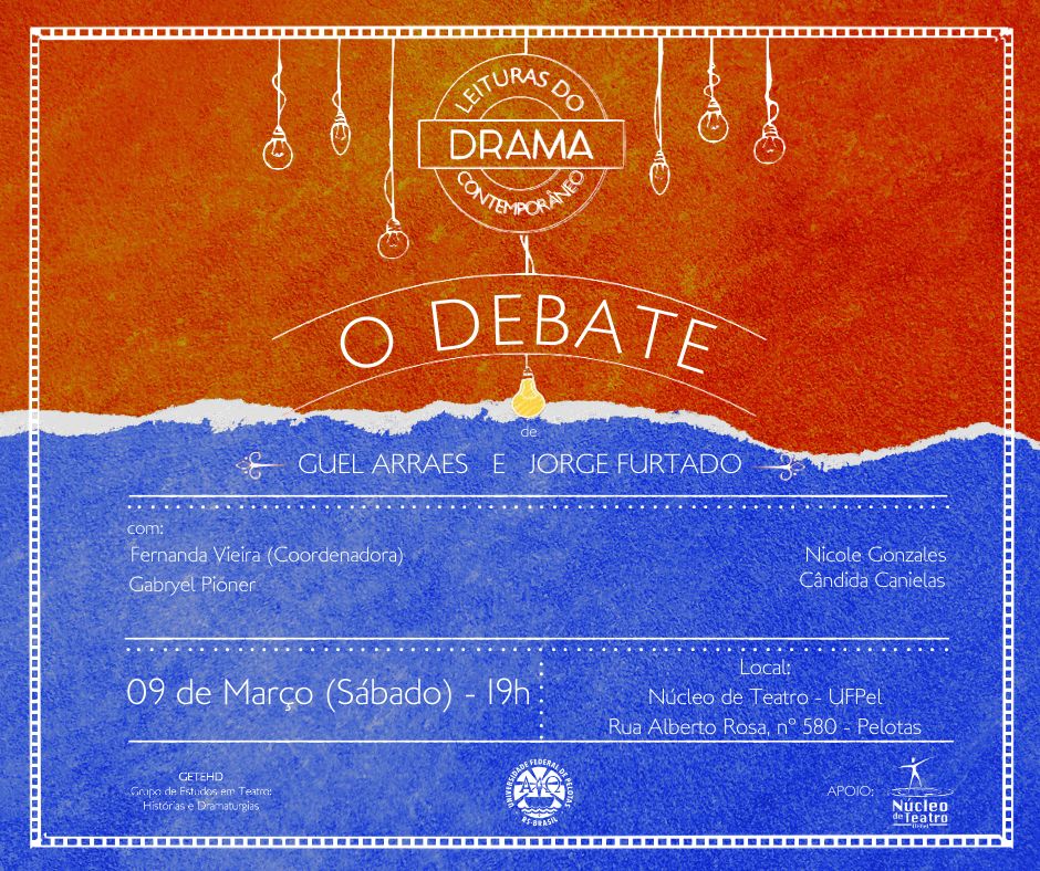 Leituras do drama contemporâneo Leitura dramática O debate de Guel