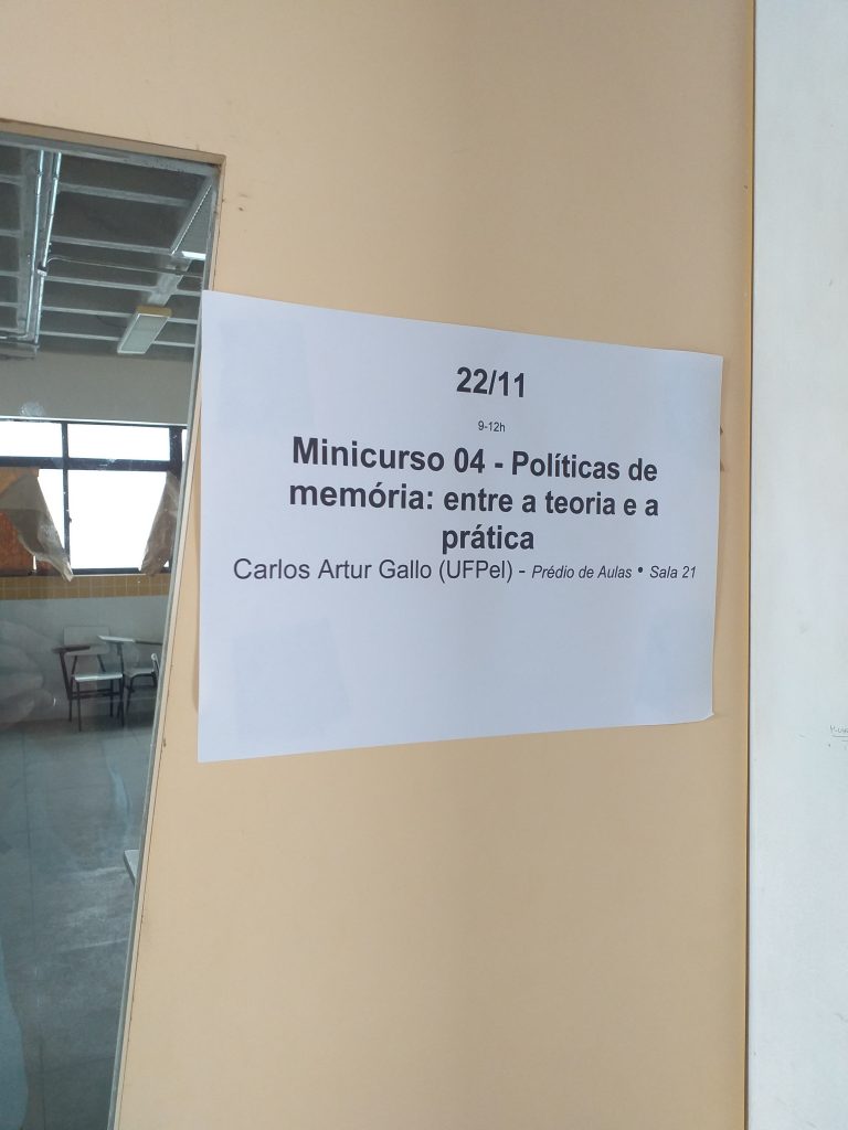 Núcleo de Pesquisa sobre Políticas de Memória Coordenador do NUPPOME