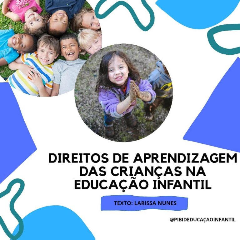 Direitos de aprendizagem das crianças na Educação Infantil PIBID