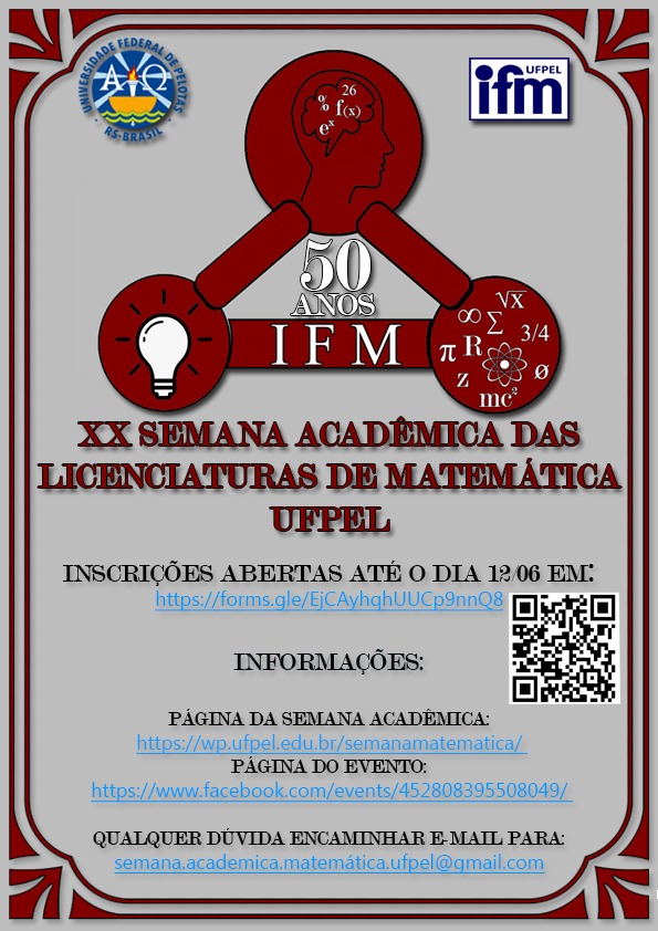 XIV Semana Acadêmica do Curso de Licenciatura em Matemática Noturno