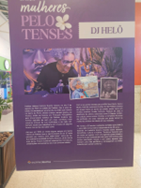 A DJ Helô é uma das homenageadas