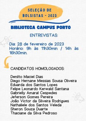 DESTAQUES DA BIBLIOTECA – EDIÇÃO 02/2023