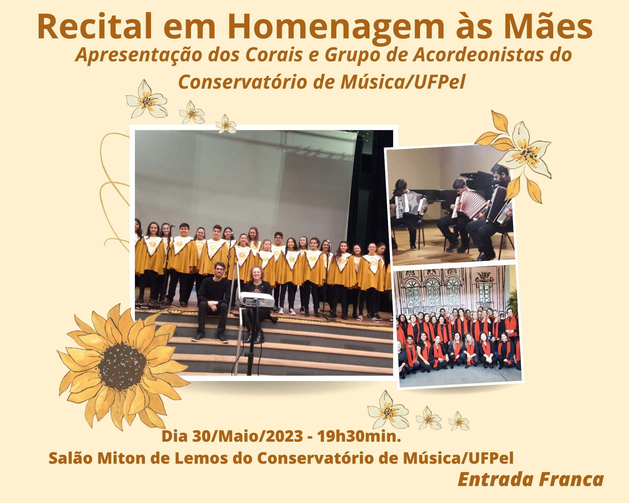 Recital em Homenagem as Mães | Conservatório de Música/UFPel