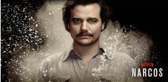 Série Narcos retrata vida de Pablo Escobar. Foto: Divulgação/Netflix