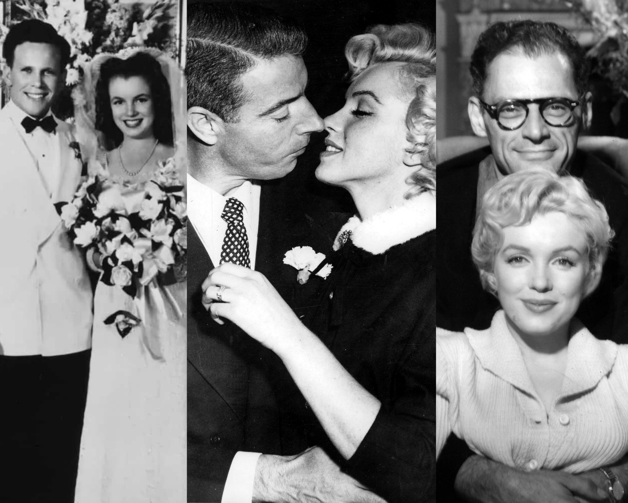 Atriz Marilyn Monroe Foi Casada Três Vezes. Seus Maridos Eram
