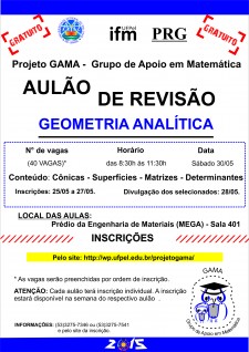 Introdução à geometria analítica - Portal de Educação do Instituto