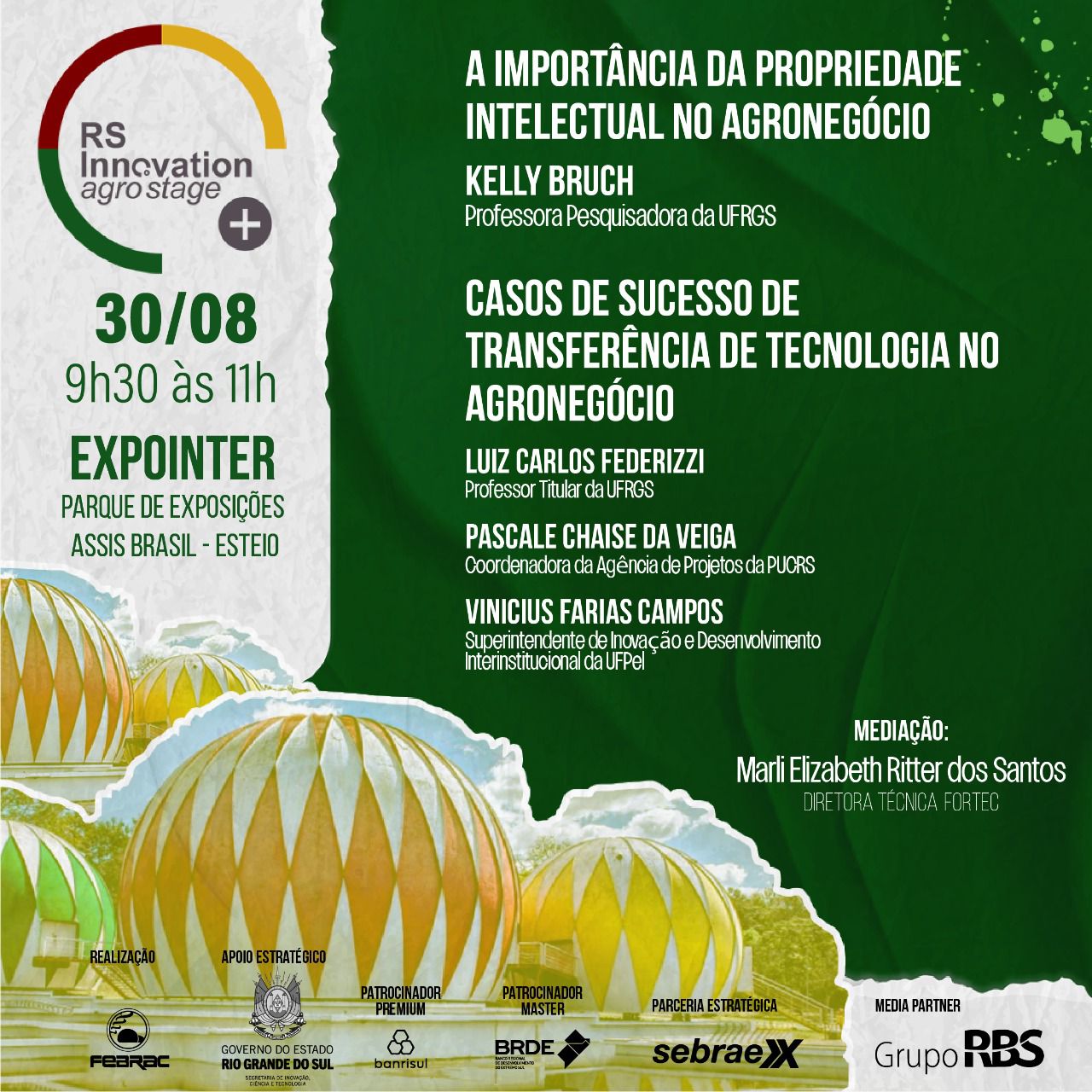 Evento RS Innovation Agro Stage Na 45° Expointer - INOVA ...