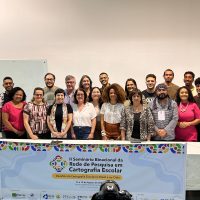 Integrantes do Grupo de Estudos em Cartografia Escolar-GECE