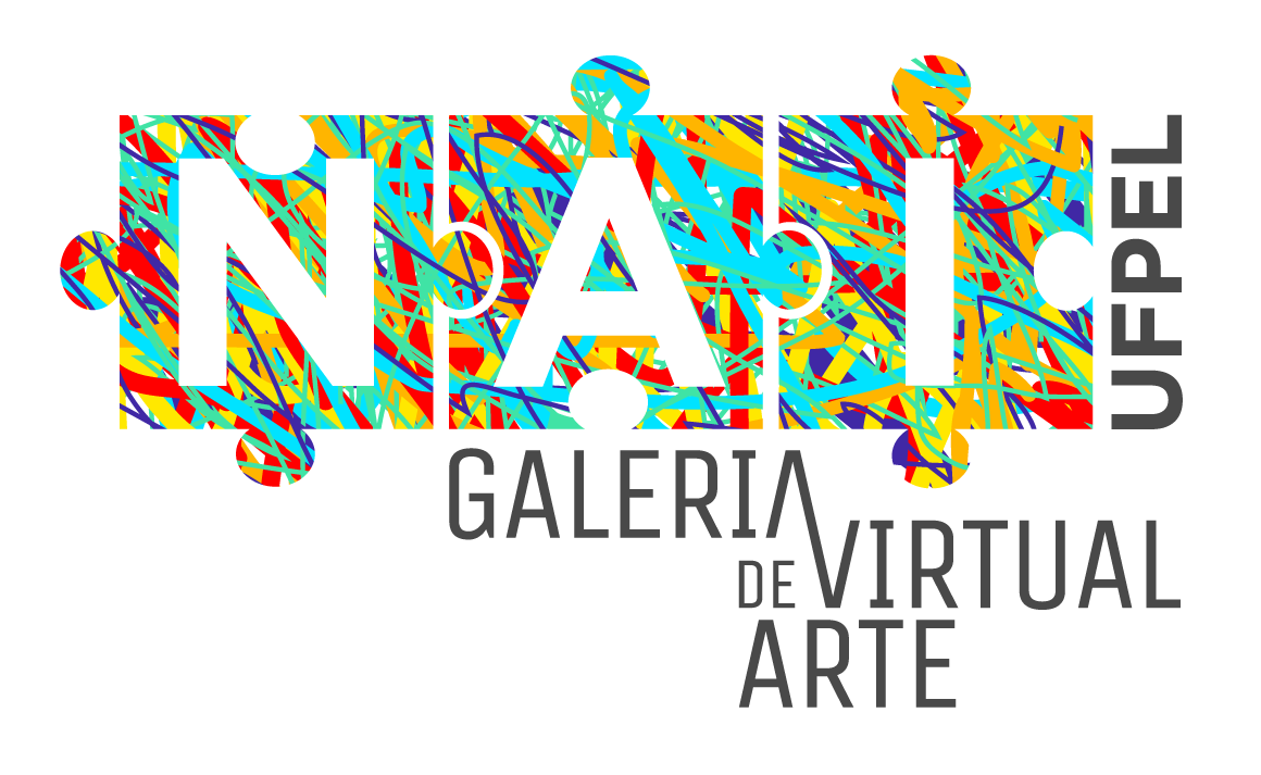 Logo da Galeria Virtual de Arte do Núcleo de Acessibilidade e Inclusão UFPel