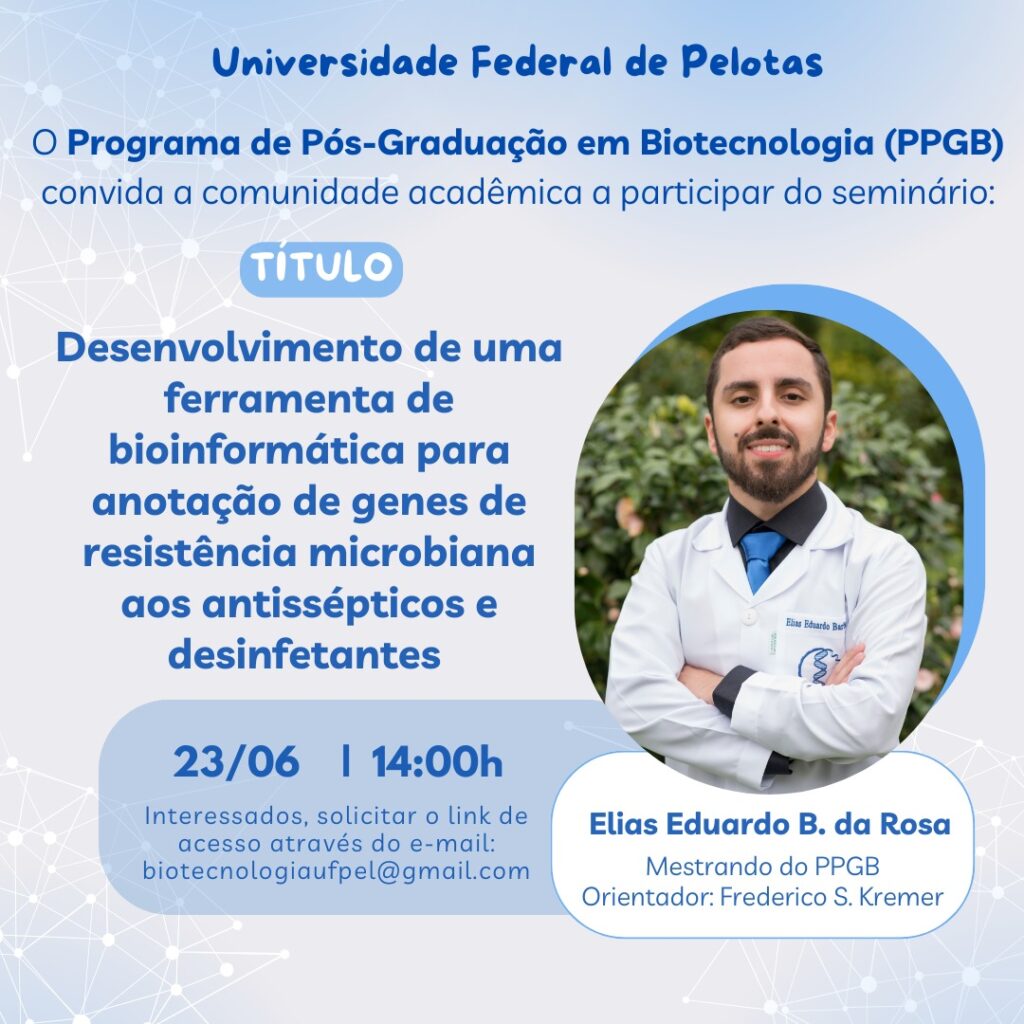 Programa De P S Gradua O Em Biotecnologia Disciplina De Semin Rios Do Ppgbiotec