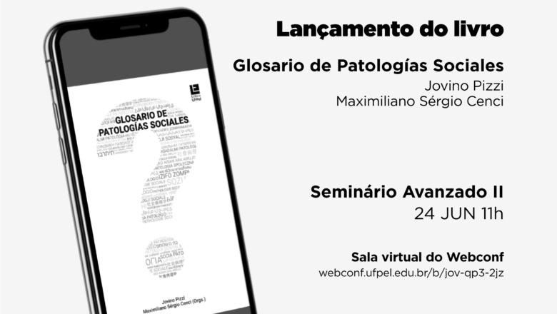 Convite para Lançamento do Livro: “Glosario de Patologías Sociales”