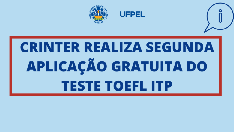 CRInter aplica testes TOEFL ITP