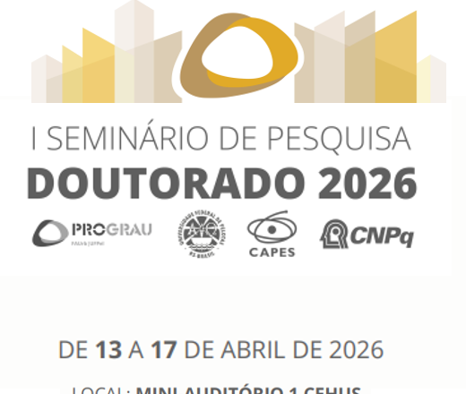 I Seminário Doutorado 2026