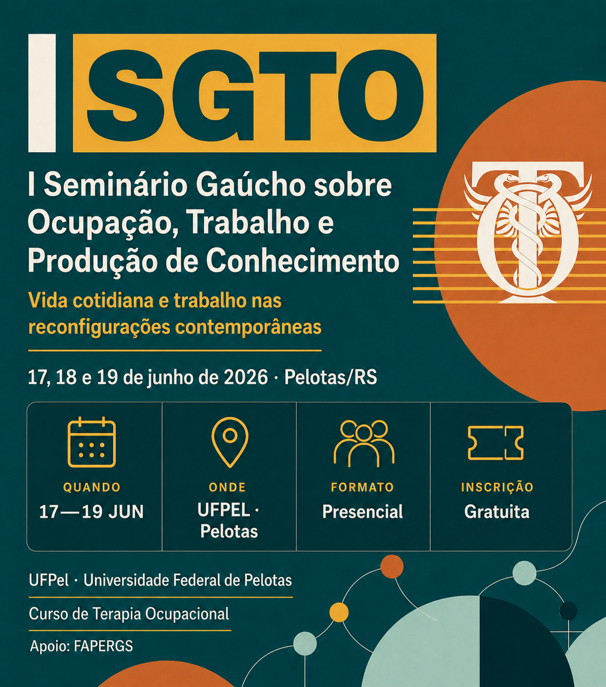 I SGTO — 17, 18 e 19 de junho · Pelotas/RS