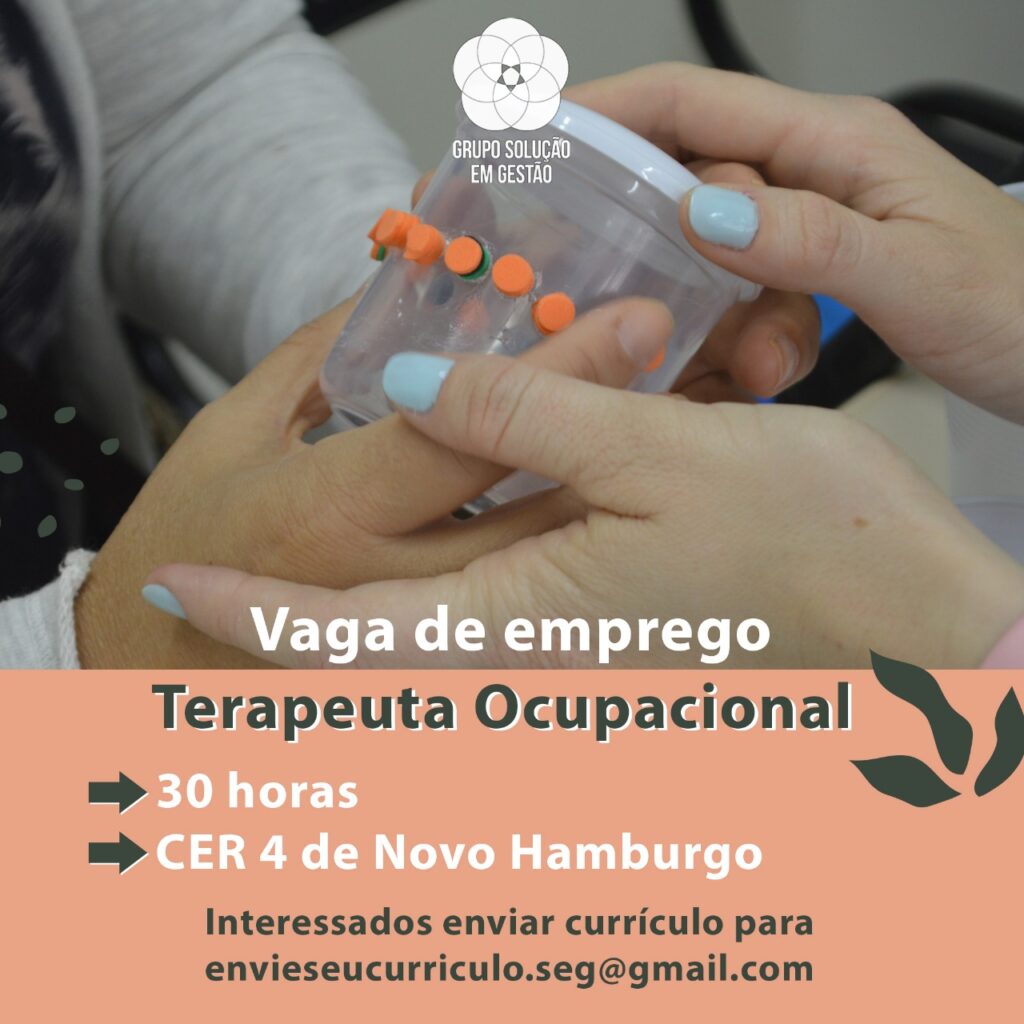 Curso de Terapia Ocupacional » Vagas de Emprego